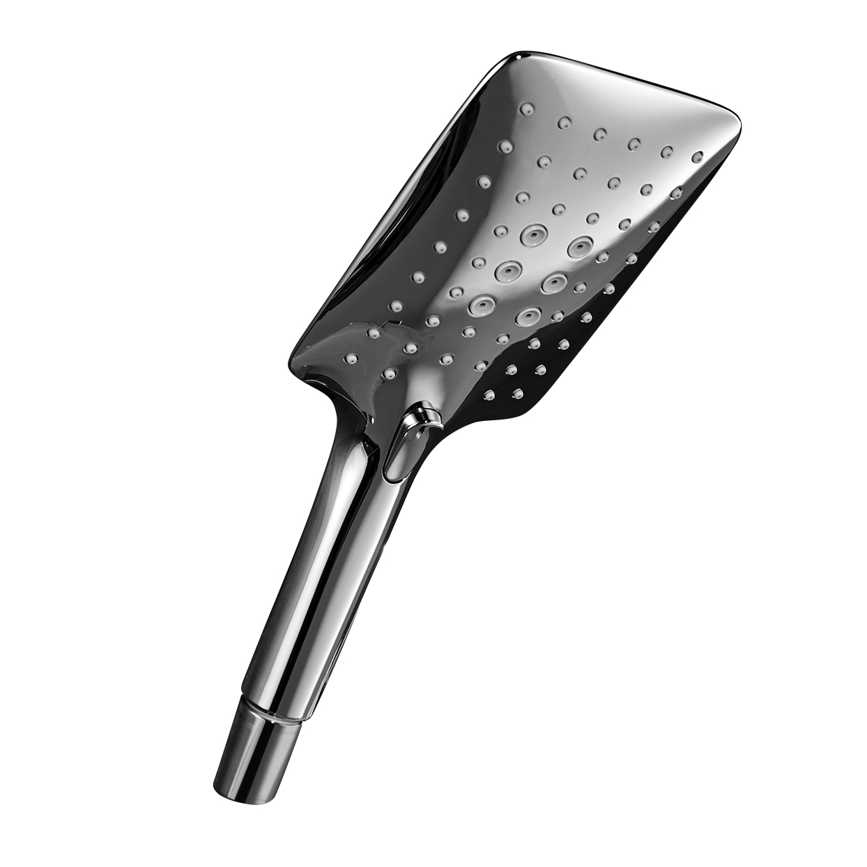 Designhandbrause AquaSwitch Softcube, ohne Brauseschlauch